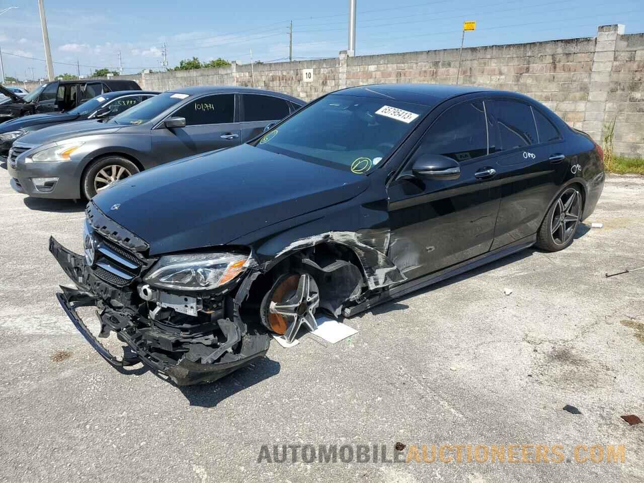 55SWF4JB1JU280707 MERCEDES-BENZ C-CLASS 2018