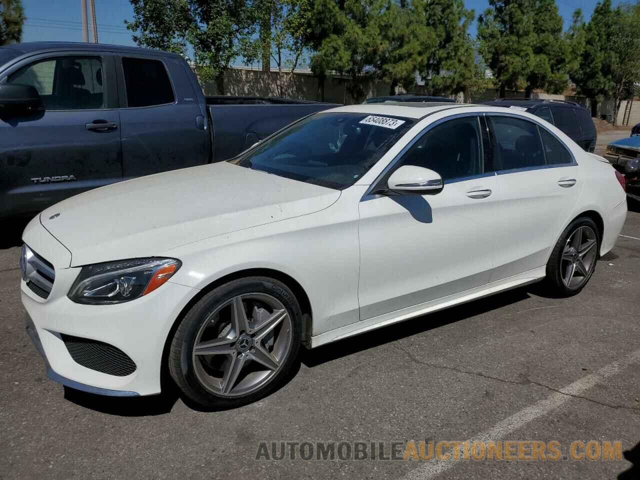 55SWF4JB1JU280870 MERCEDES-BENZ C-CLASS 2018