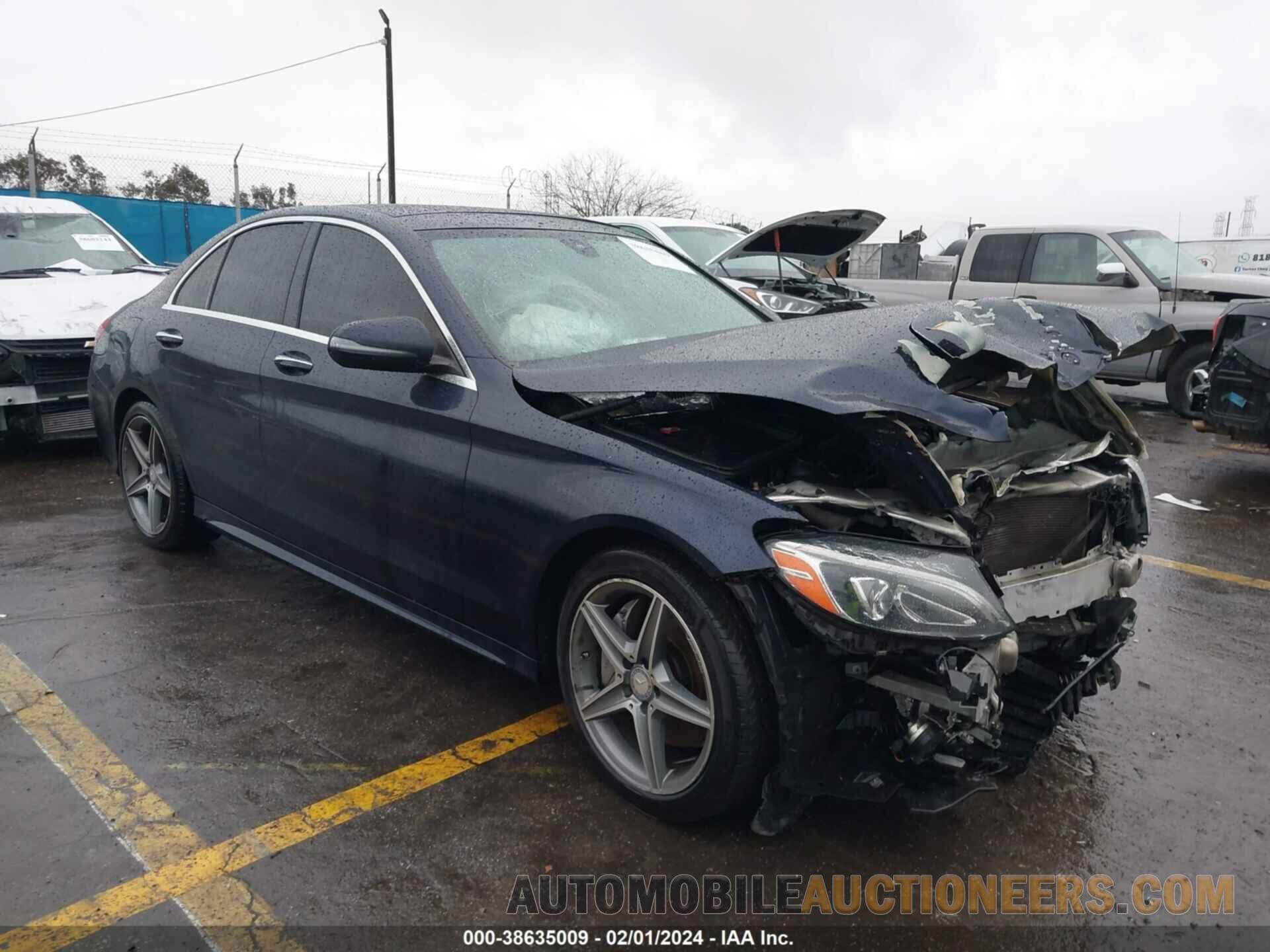 55SWF4JB2FU044557 MERCEDES-BENZ C 300 2015