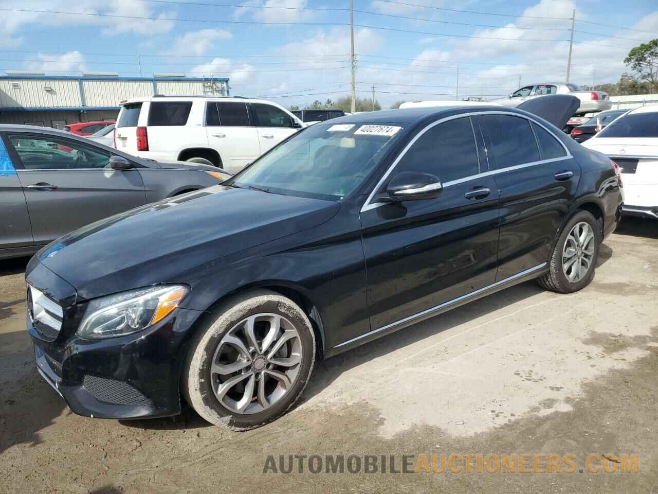 55SWF4JB2FU044901 MERCEDES-BENZ C-CLASS 2015