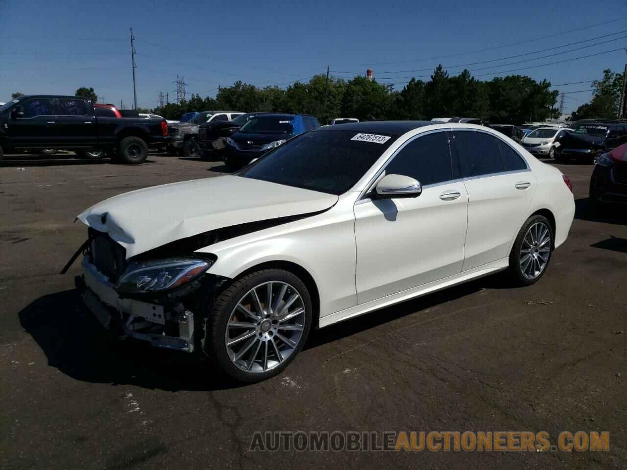 55SWF4JB2FU045157 MERCEDES-BENZ C-CLASS 2015