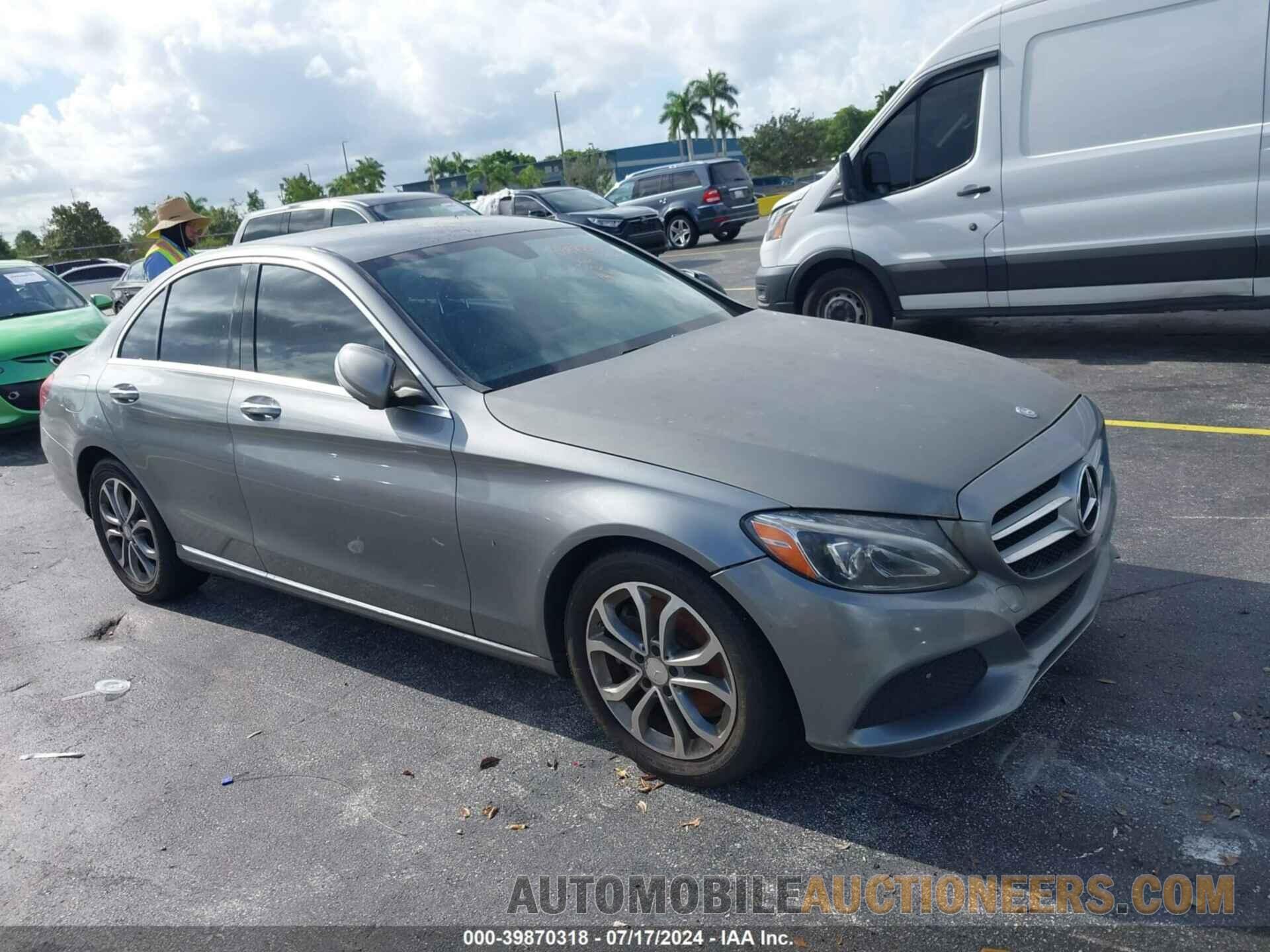 55SWF4JB2FU053856 MERCEDES-BENZ C 2015