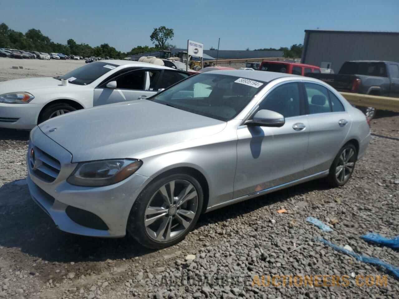 55SWF4JB2FU054845 MERCEDES-BENZ C-CLASS 2015