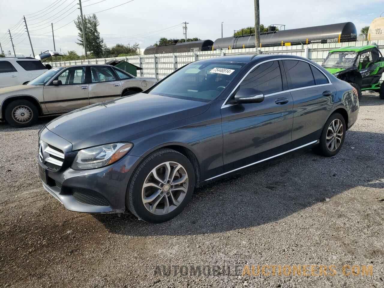 55SWF4JB2FU056370 MERCEDES-BENZ C-CLASS 2015