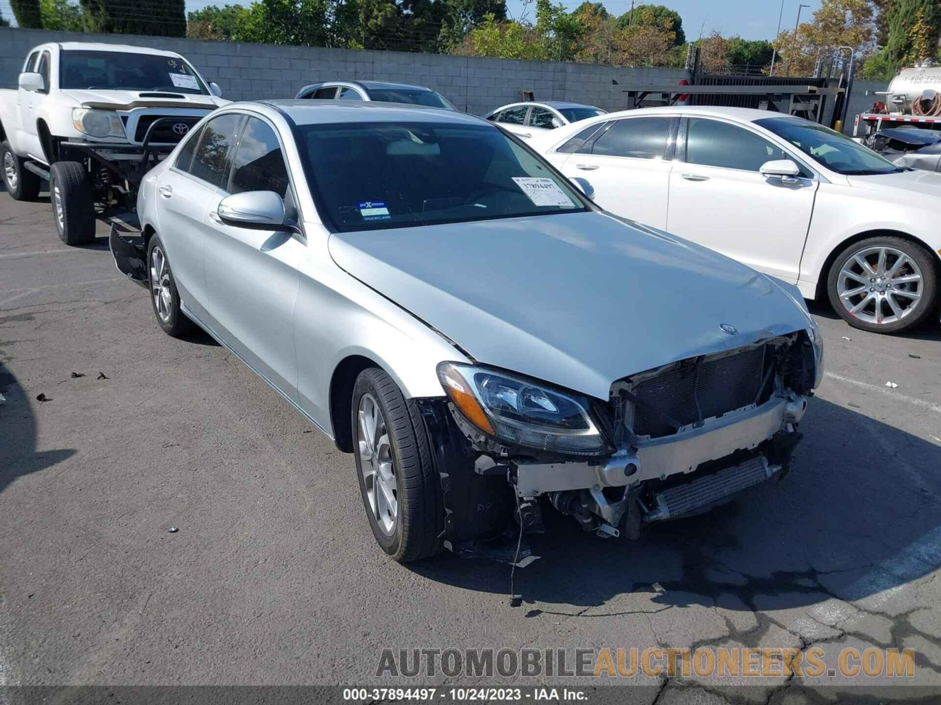 55SWF4JB2FU064842 MERCEDES-BENZ C-CLASS 2015