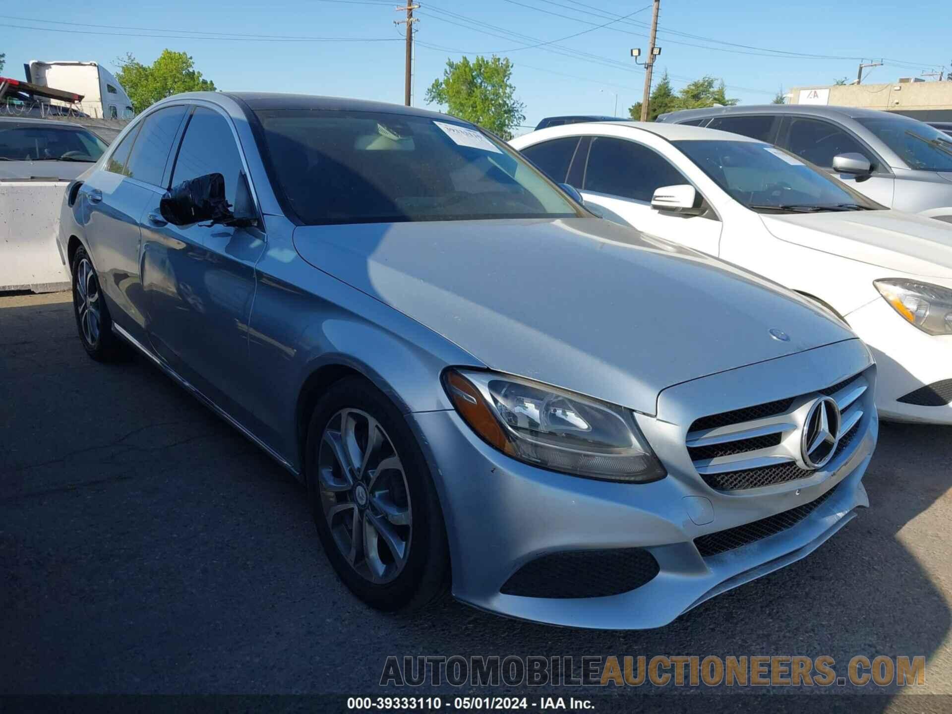 55SWF4JB2FU071287 MERCEDES-BENZ C 2015