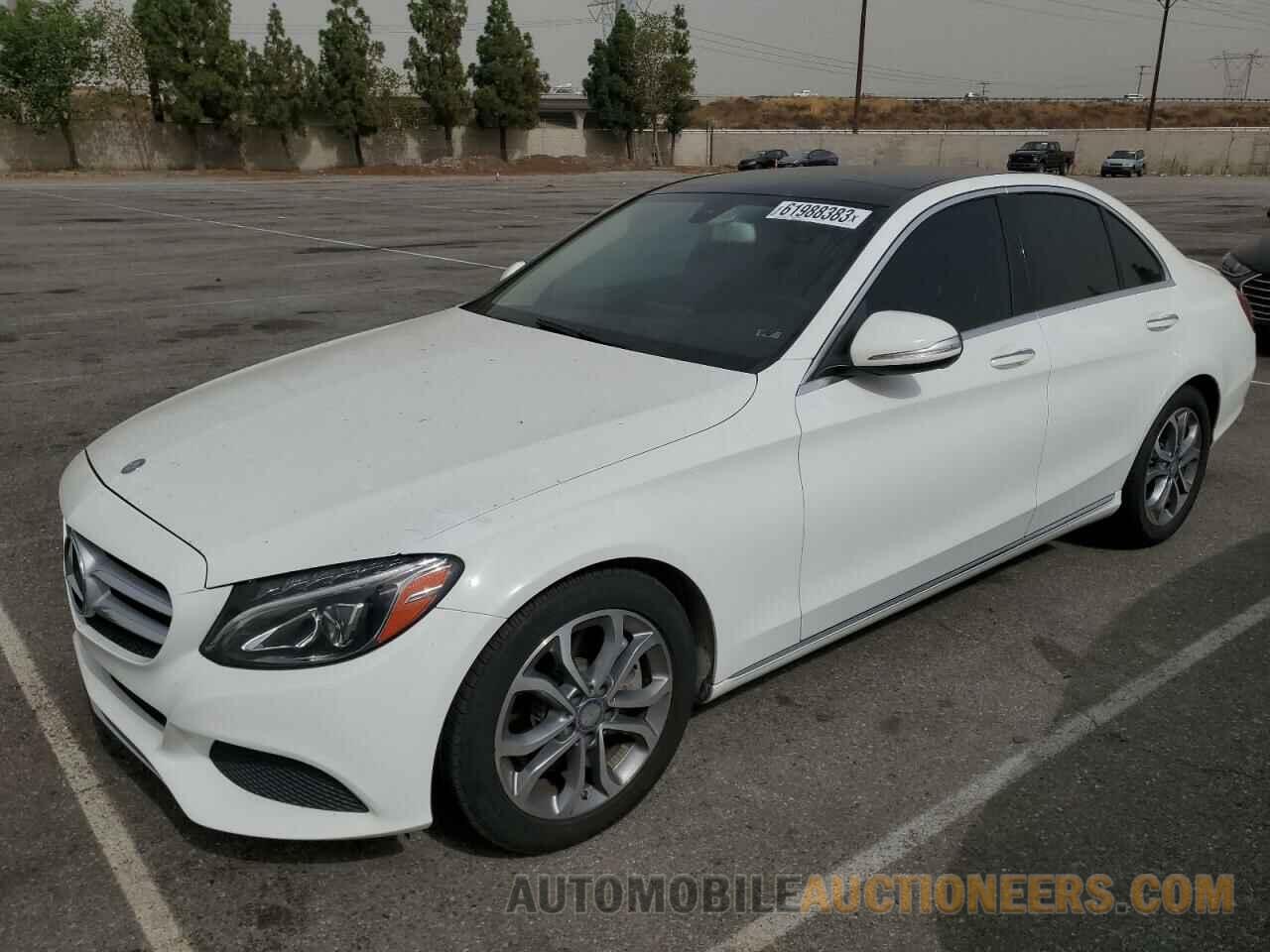 55SWF4JB2FU072357 MERCEDES-BENZ C-CLASS 2015