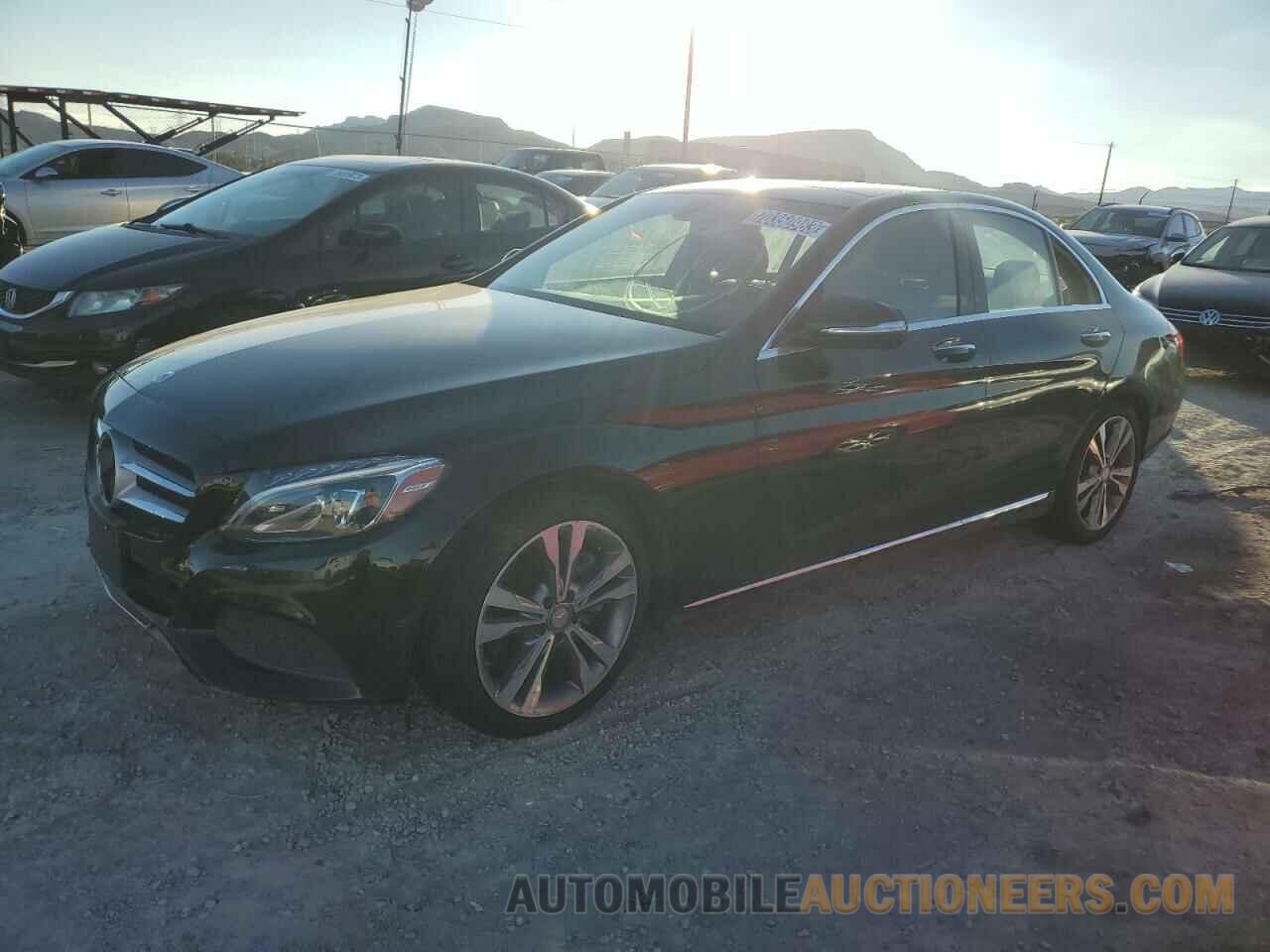 55SWF4JB2FU073783 MERCEDES-BENZ C-CLASS 2015