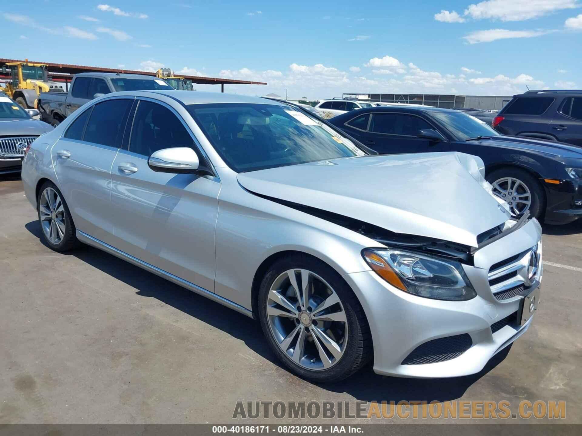 55SWF4JB2FU075131 MERCEDES-BENZ C 300 2015