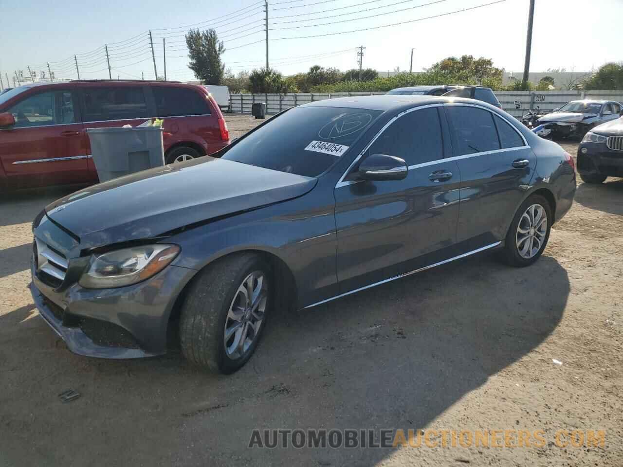 55SWF4JB2FU075310 MERCEDES-BENZ C-CLASS 2015