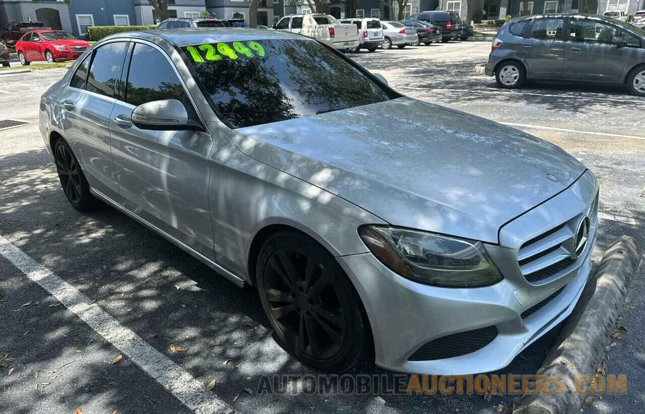 55SWF4JB2FU075825 MERCEDES-BENZ C-CLASS 2015