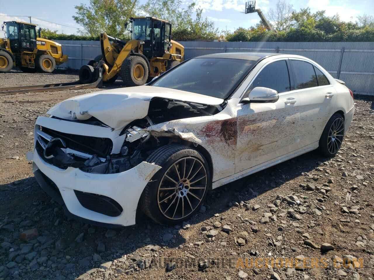 55SWF4JB2FU076828 MERCEDES-BENZ C-CLASS 2015