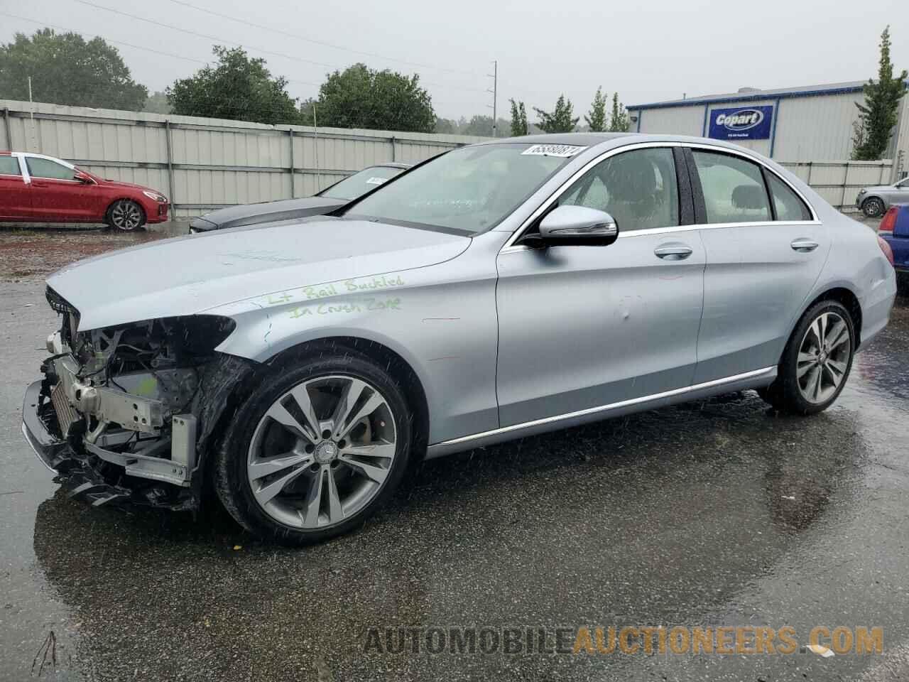 55SWF4JB2FU077011 MERCEDES-BENZ C-CLASS 2015