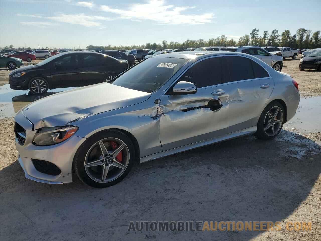 55SWF4JB2FU085478 MERCEDES-BENZ C-CLASS 2015