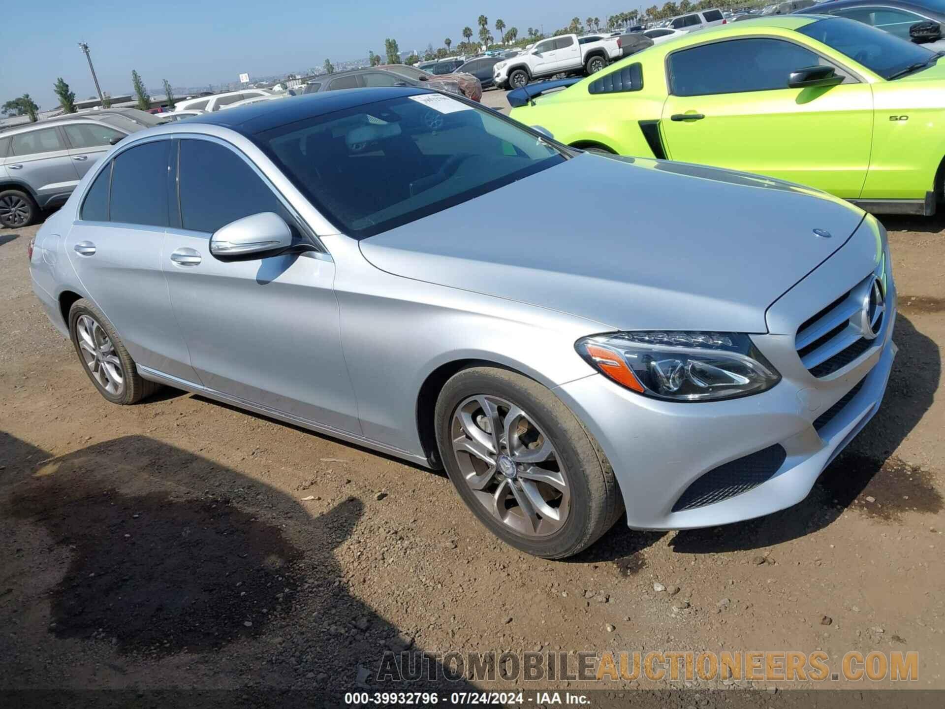 55SWF4JB2FU088039 MERCEDES-BENZ C 300 2015