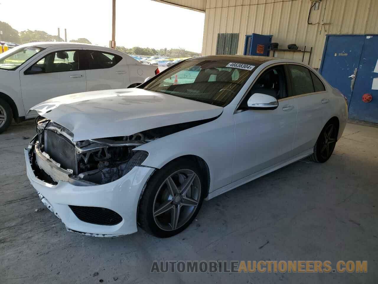 55SWF4JB2FU088557 MERCEDES-BENZ C-CLASS 2015