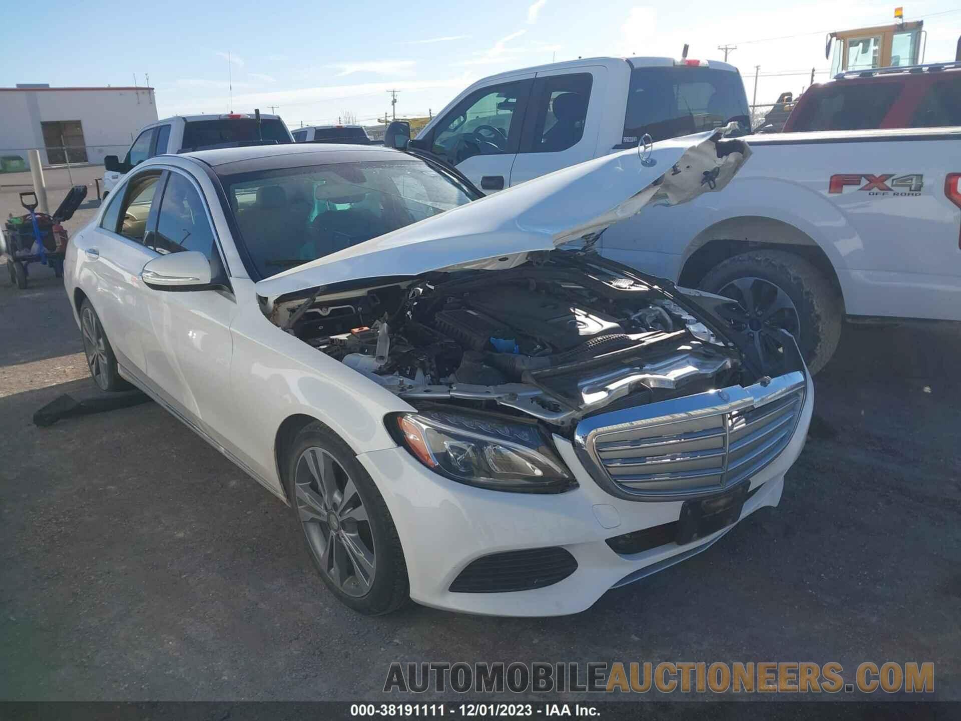 55SWF4JB2FU089160 MERCEDES-BENZ C 2015