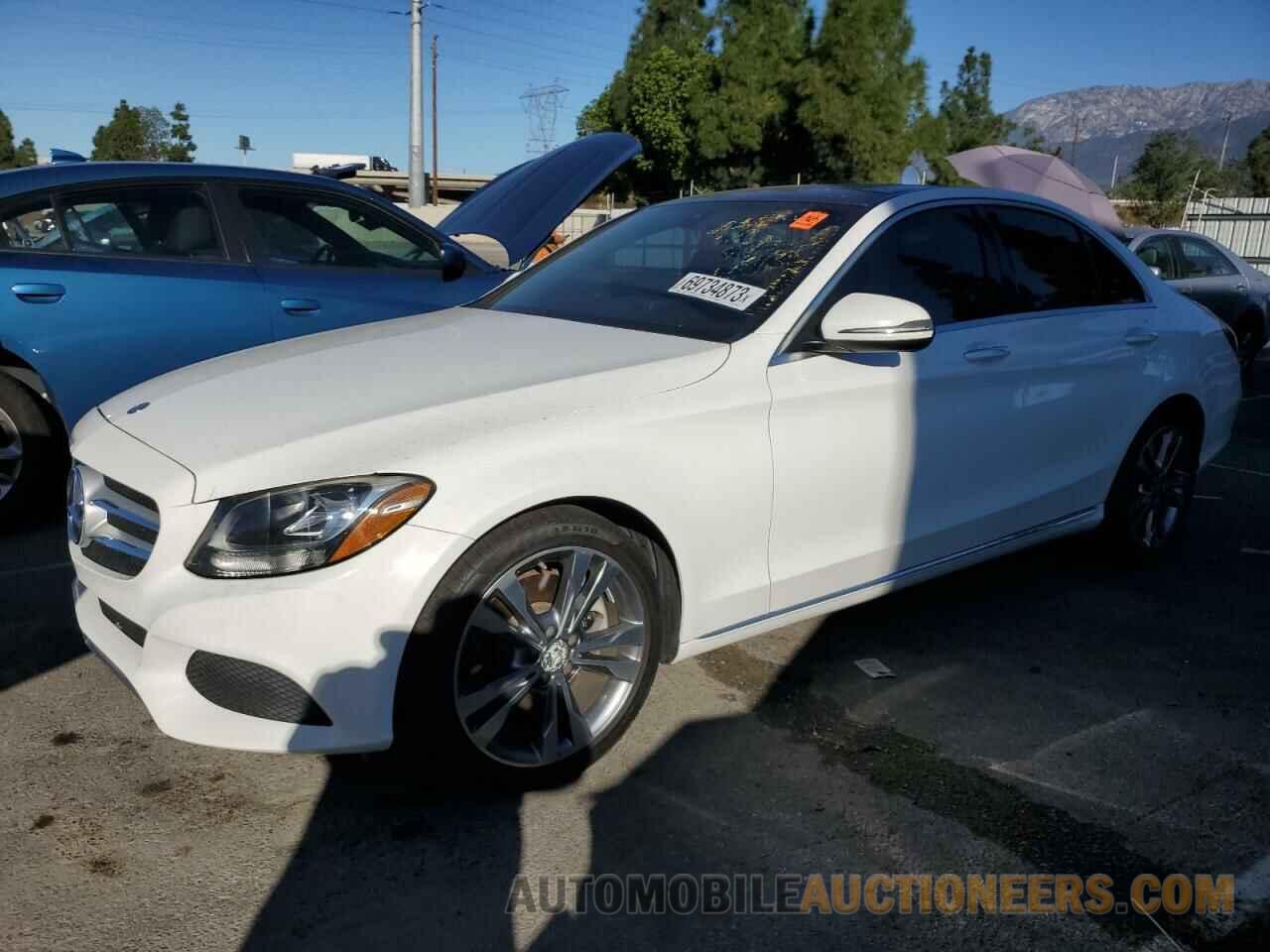 55SWF4JB2GU102765 MERCEDES-BENZ C-CLASS 2016