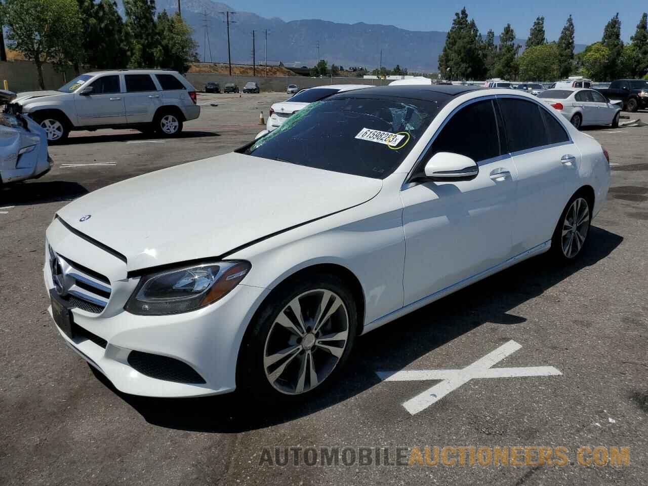 55SWF4JB2GU116679 MERCEDES-BENZ C-CLASS 2016