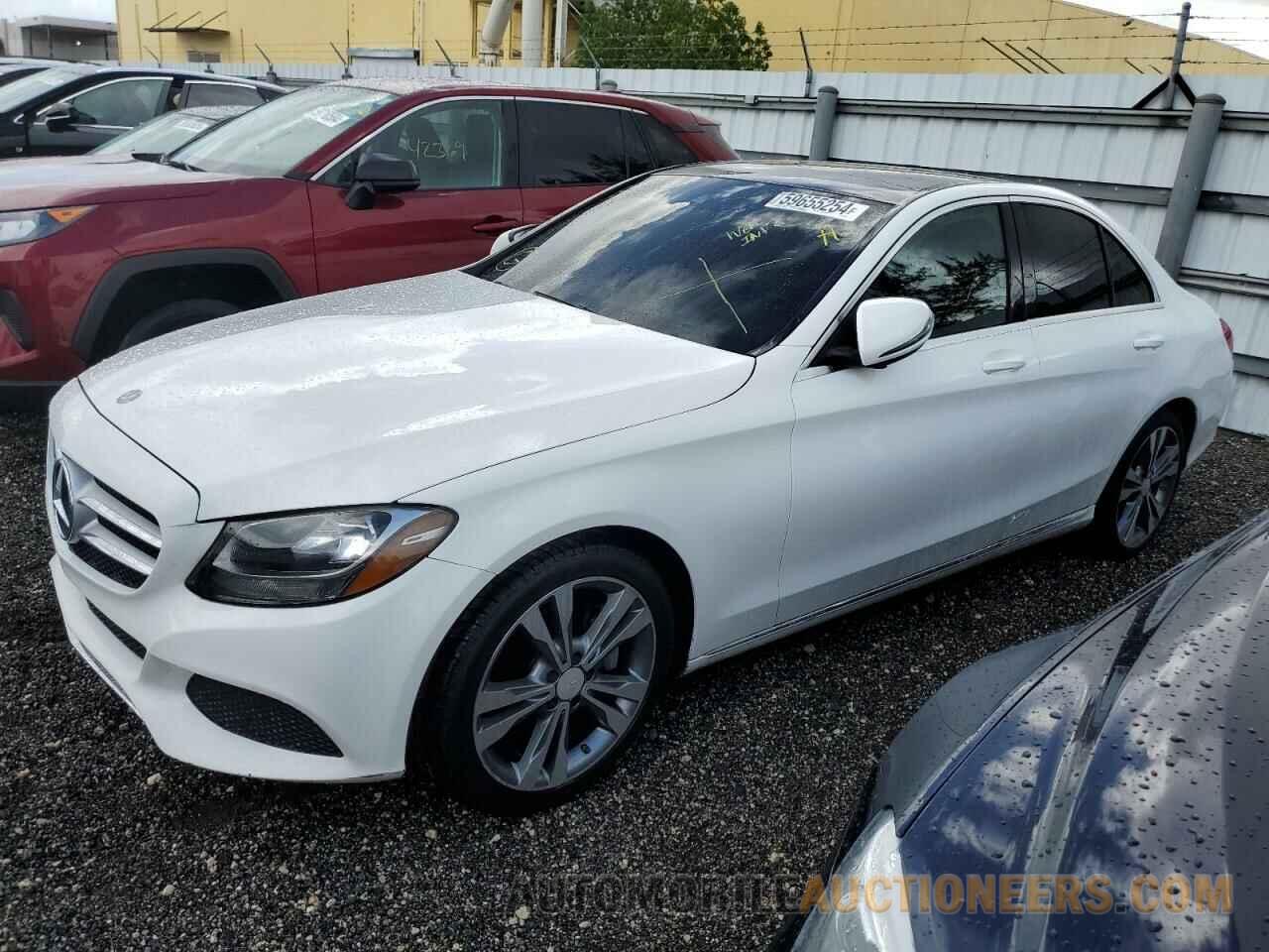 55SWF4JB2GU119517 MERCEDES-BENZ C-CLASS 2016