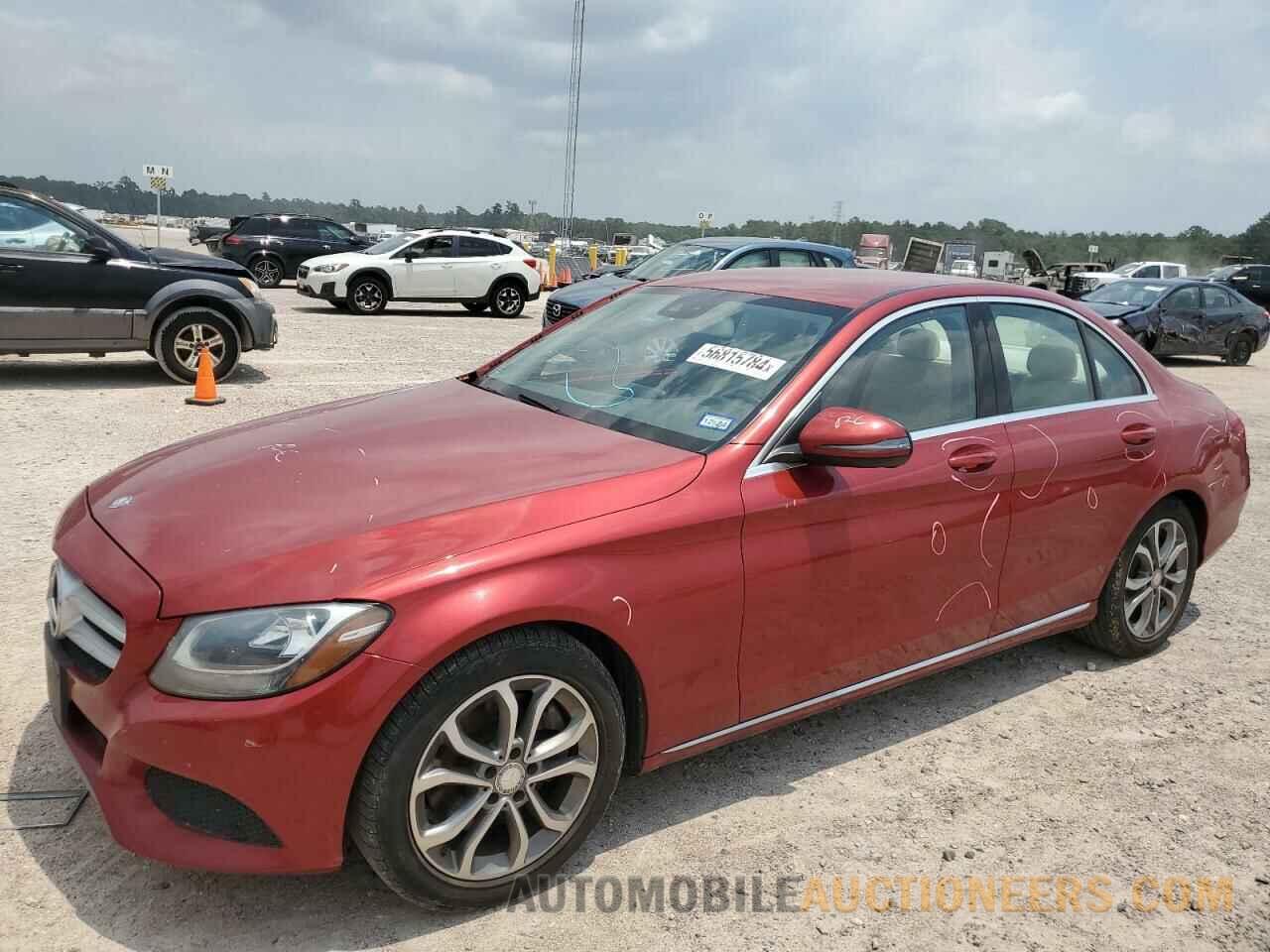 55SWF4JB2GU119596 MERCEDES-BENZ C-CLASS 2016