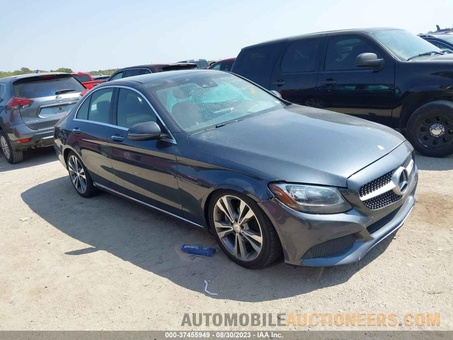 55SWF4JB2GU124717 MERCEDES-BENZ C-CLASS 2016