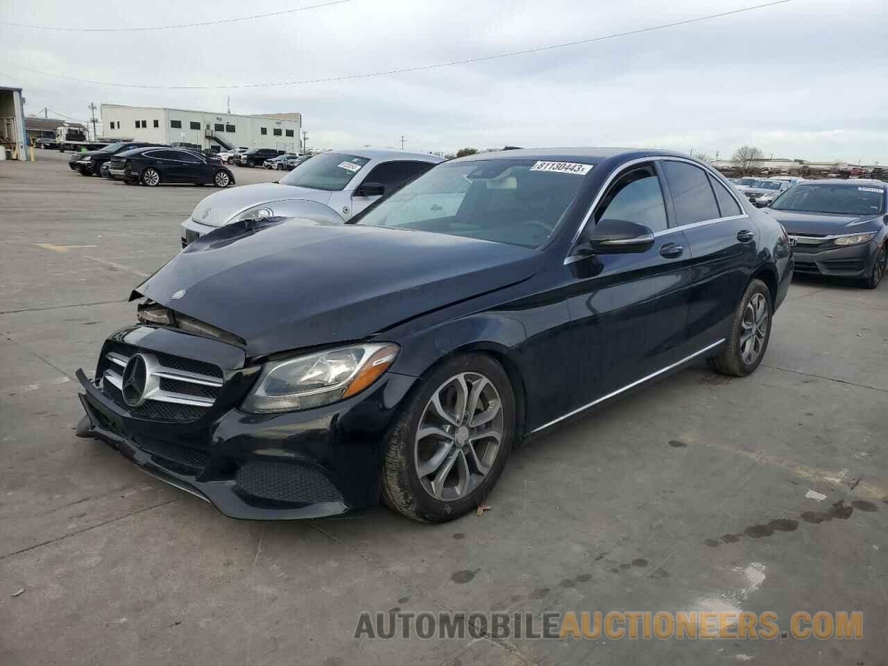 55SWF4JB2GU125088 MERCEDES-BENZ C-CLASS 2016