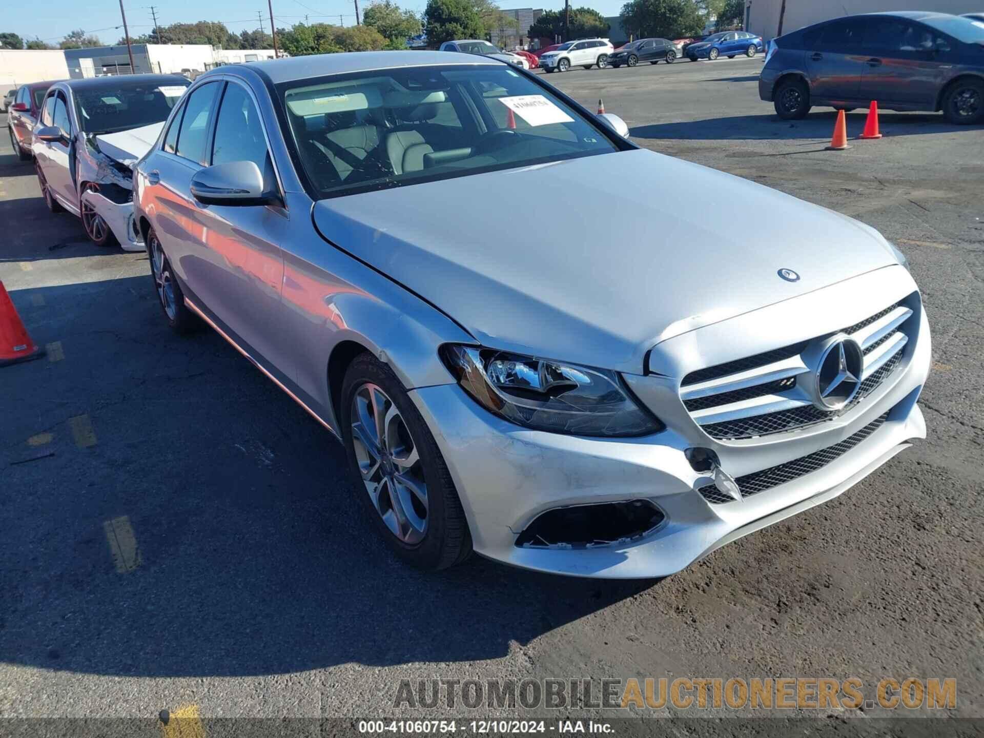 55SWF4JB2GU125253 MERCEDES-BENZ C-CLASS 2016