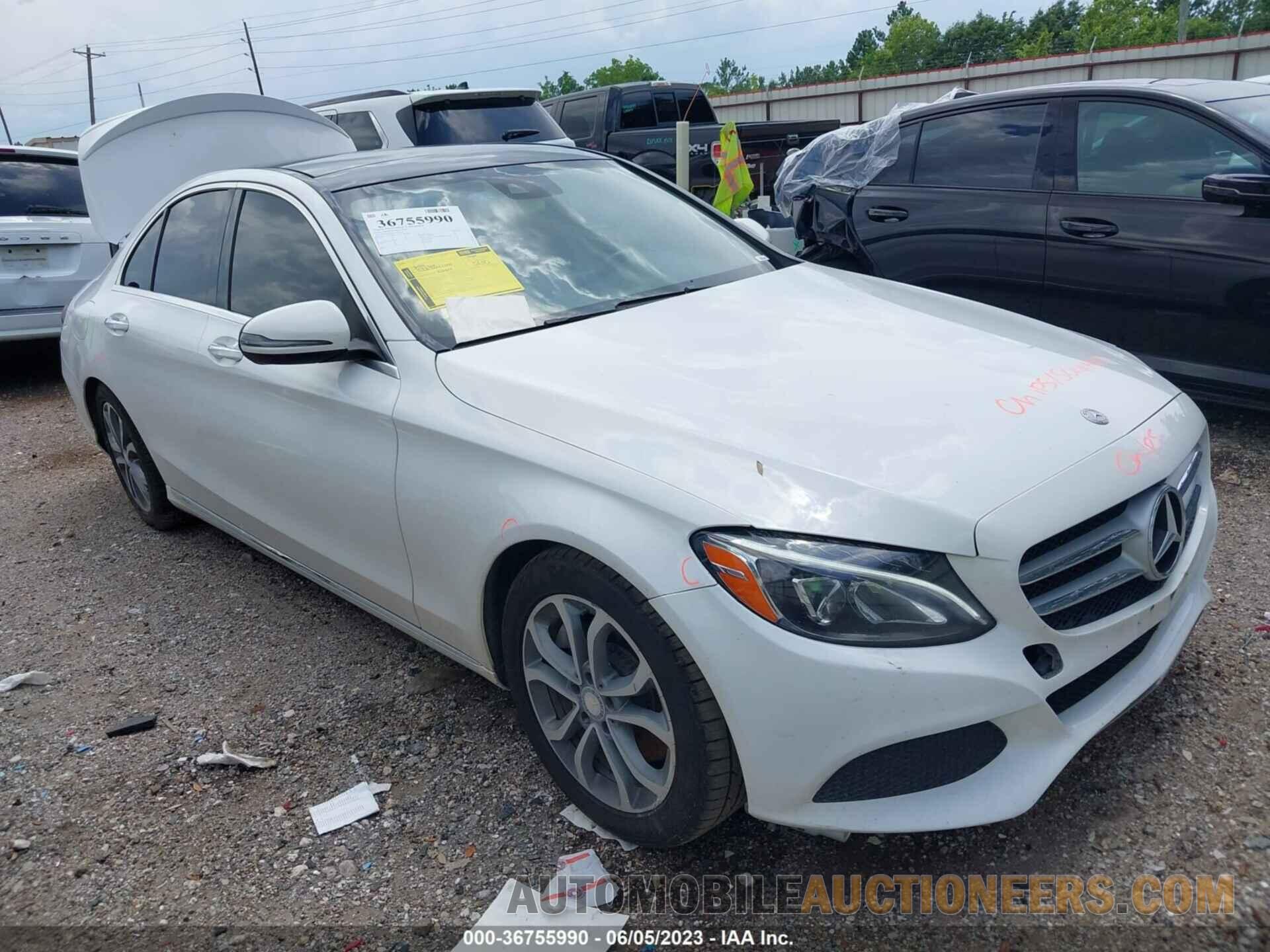 55SWF4JB2GU142165 MERCEDES-BENZ C-CLASS 2016