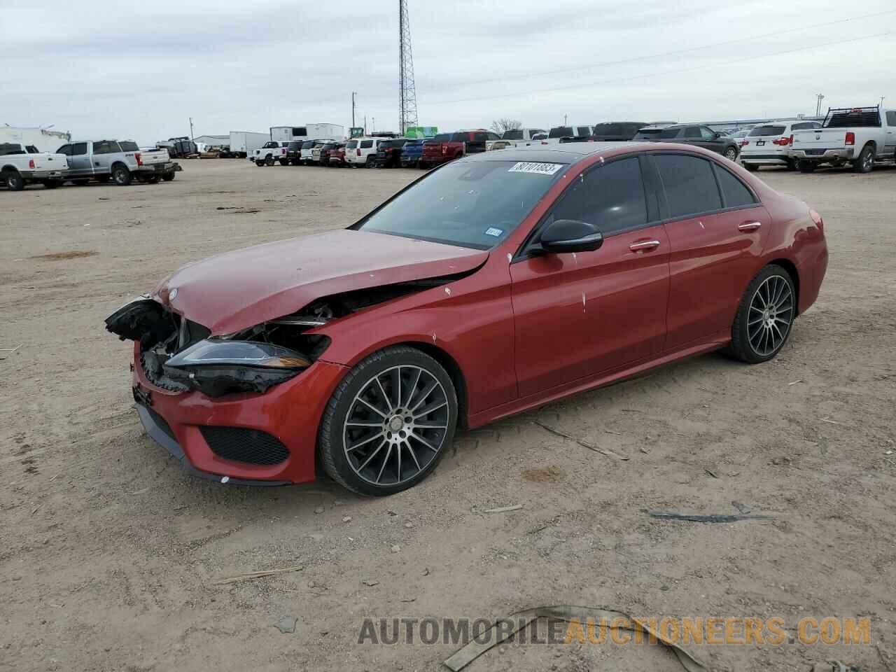 55SWF4JB2GU154008 MERCEDES-BENZ C-CLASS 2016