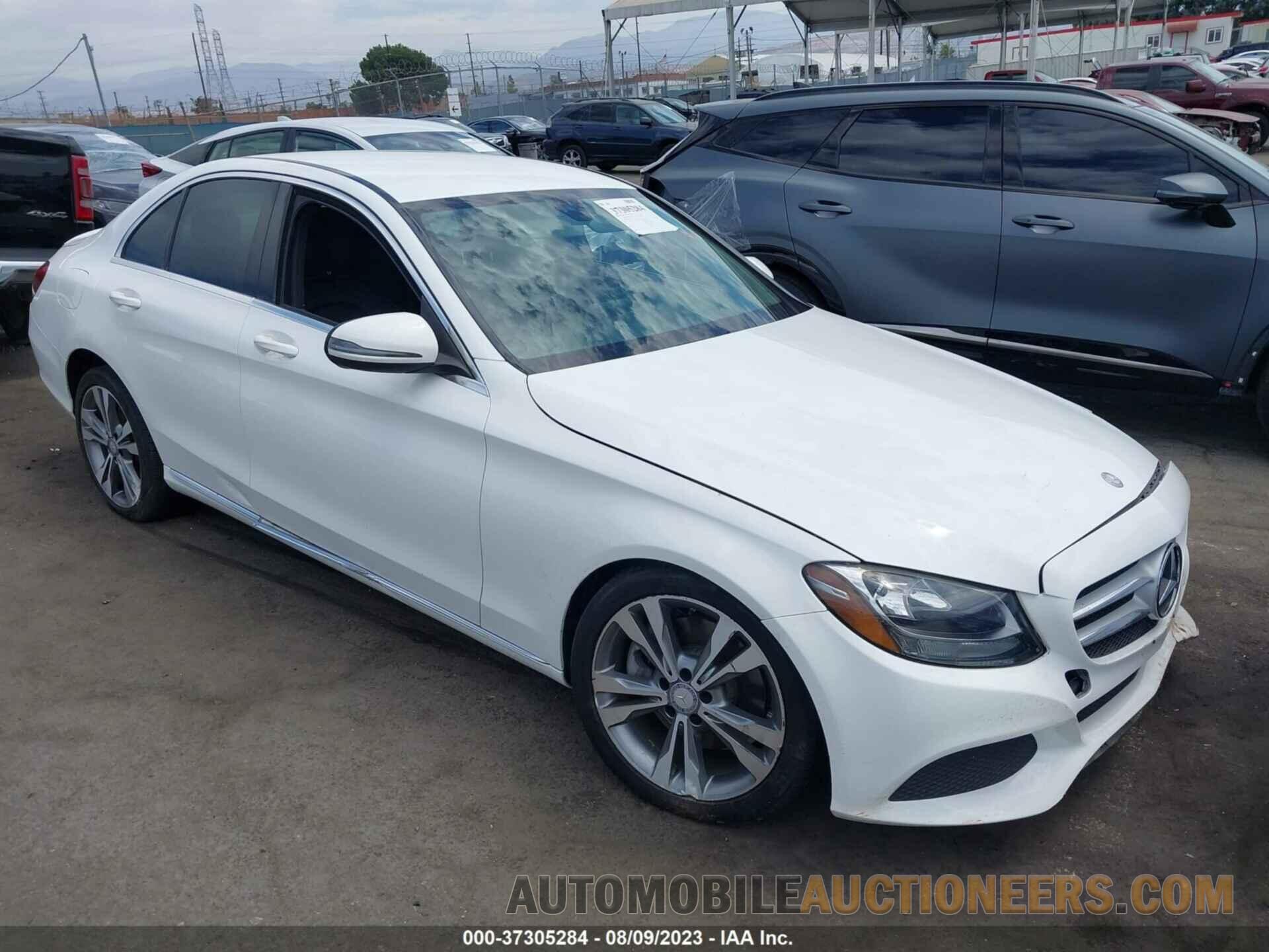 55SWF4JB2GU172735 MERCEDES-BENZ C-CLASS 2016