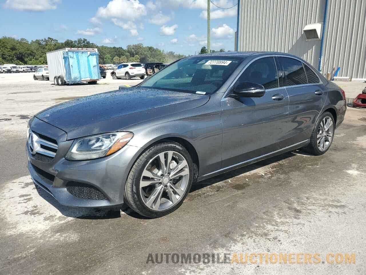 55SWF4JB2HU184398 MERCEDES-BENZ C-CLASS 2017