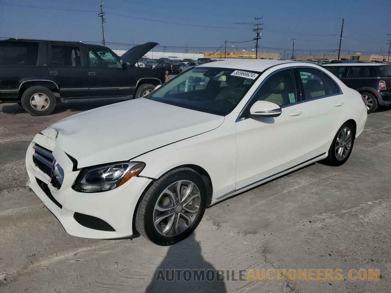 55SWF4JB2HU198091 MERCEDES-BENZ C-CLASS 2017