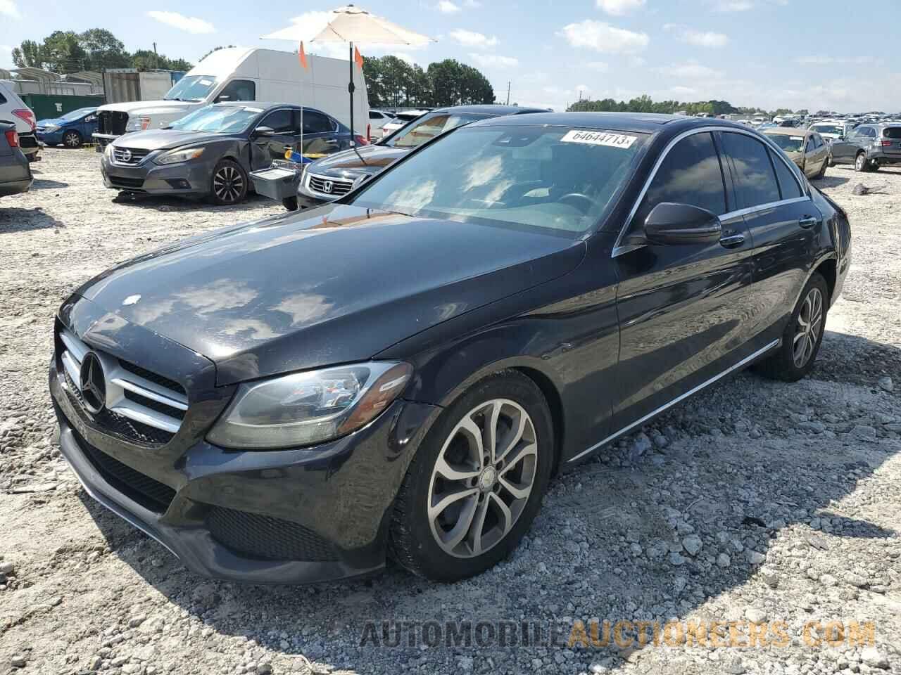 55SWF4JB2HU202155 MERCEDES-BENZ C-CLASS 2017