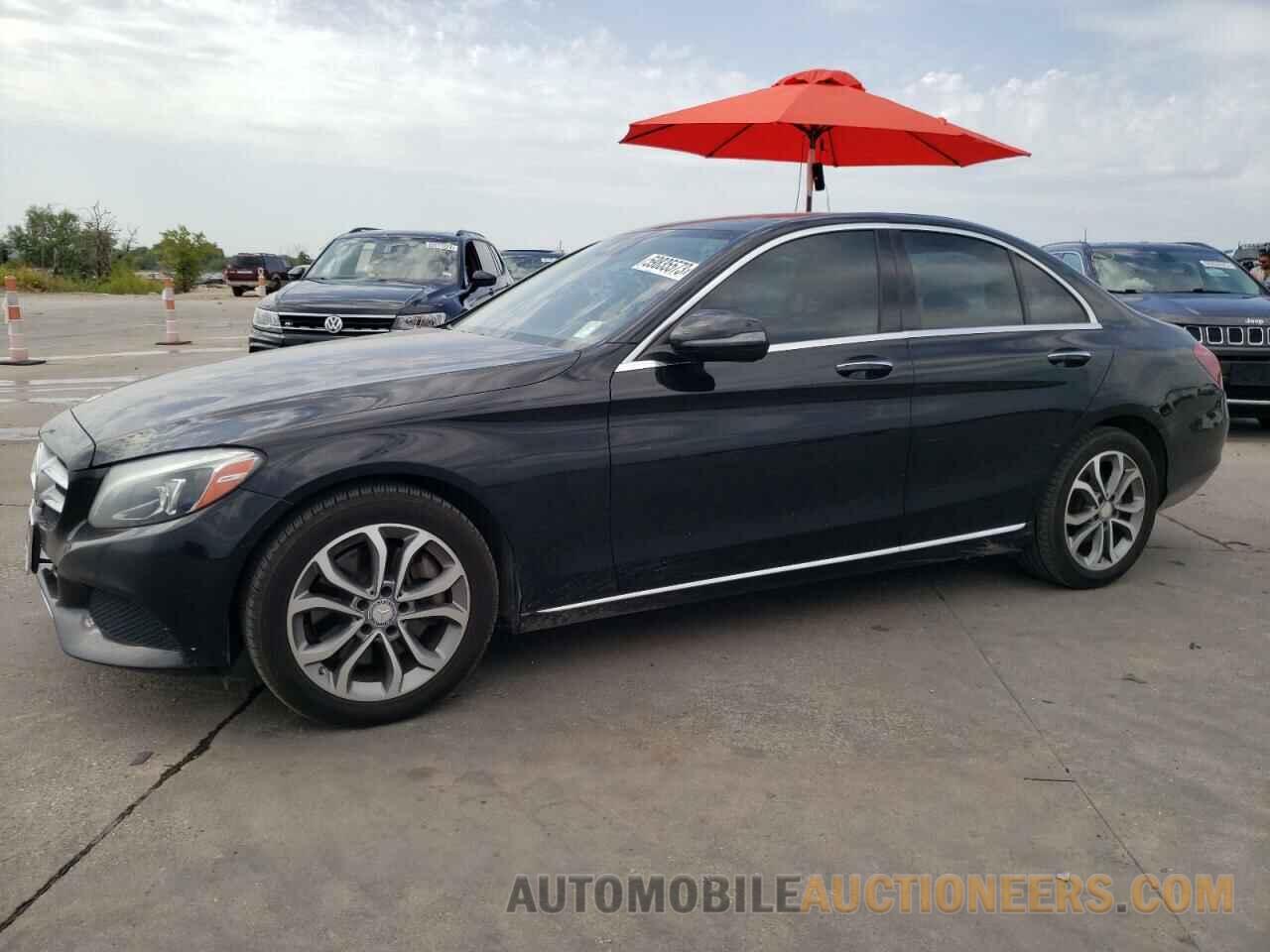 55SWF4JB2HU205458 MERCEDES-BENZ C-CLASS 2017