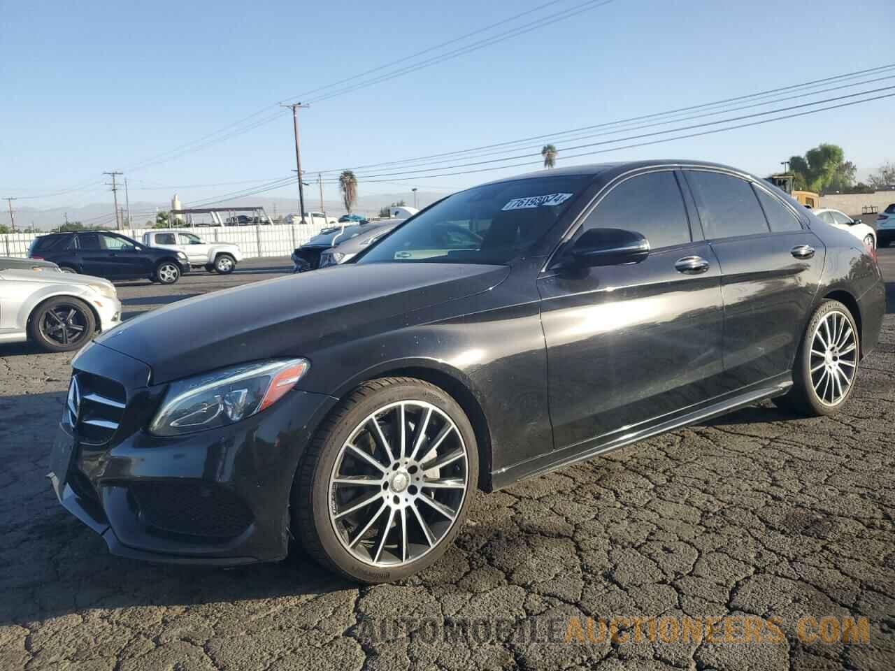 55SWF4JB2HU205556 MERCEDES-BENZ C-CLASS 2017