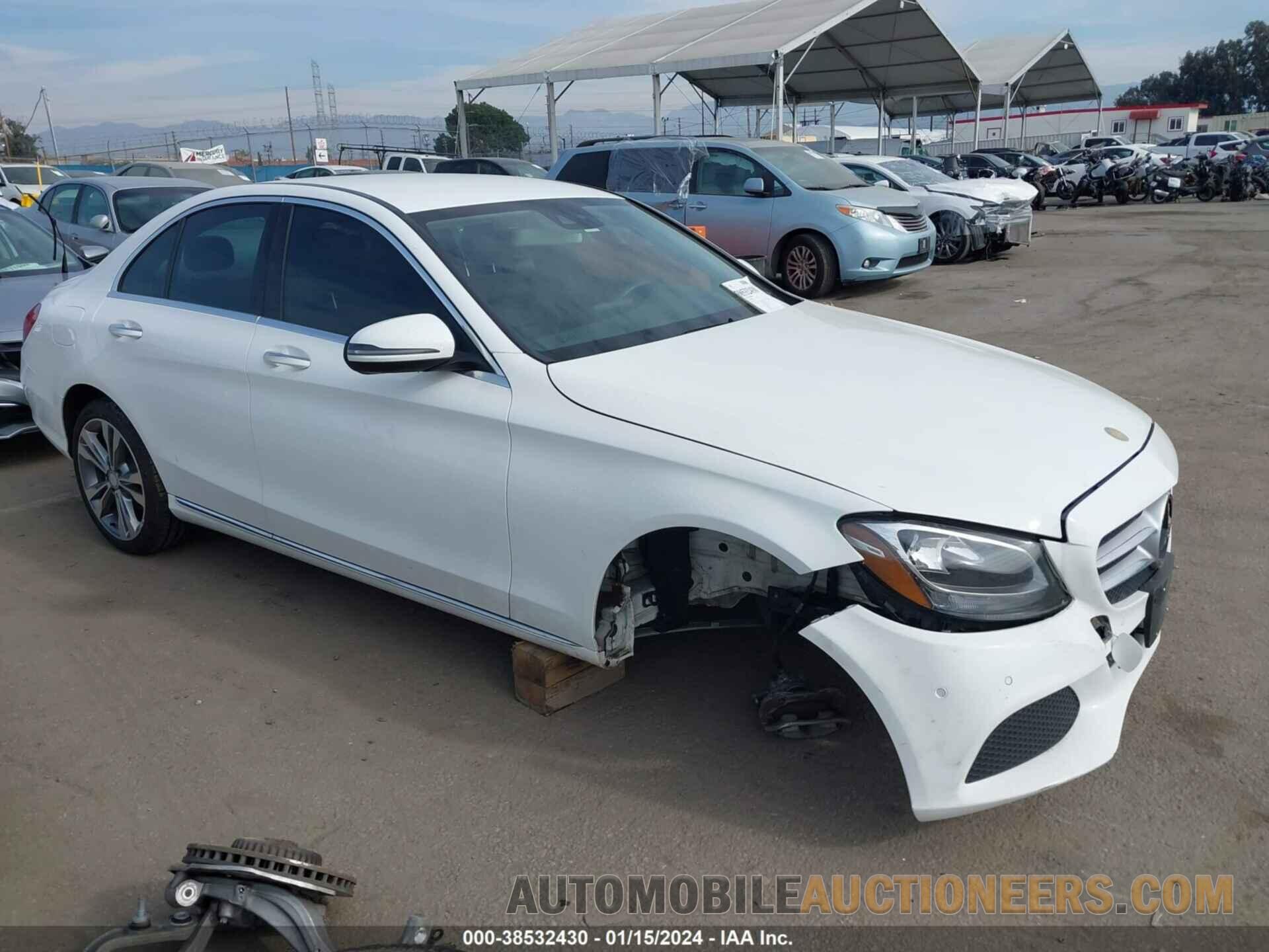 55SWF4JB2HU207422 MERCEDES-BENZ C 300 2017