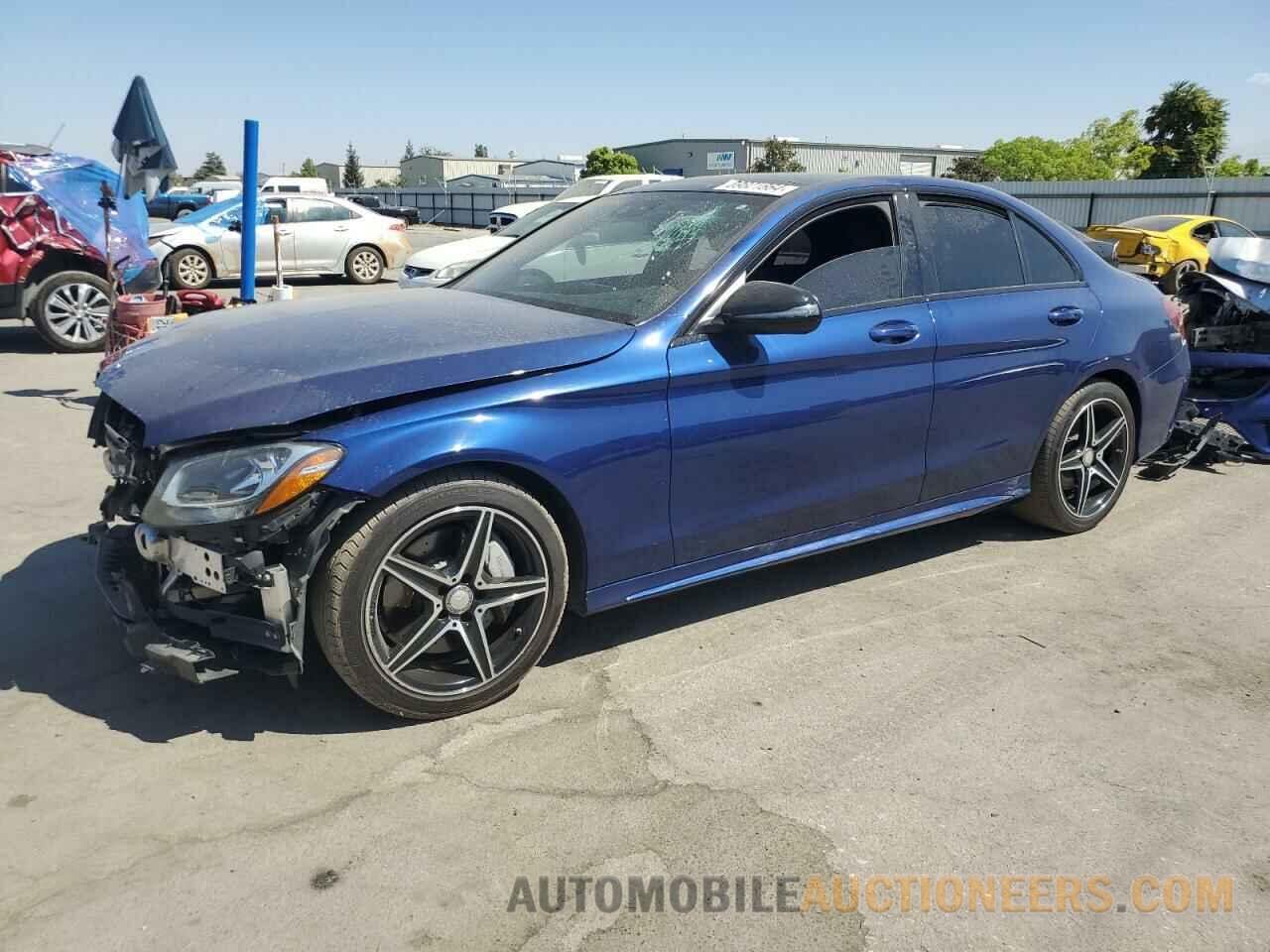 55SWF4JB2HU207663 MERCEDES-BENZ C-CLASS 2017