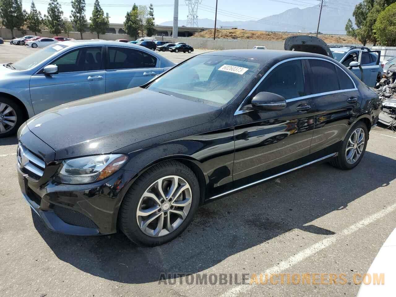 55SWF4JB2HU209655 MERCEDES-BENZ C-CLASS 2017