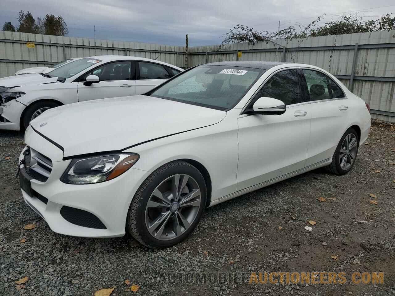 55SWF4JB2HU209977 MERCEDES-BENZ C-CLASS 2017