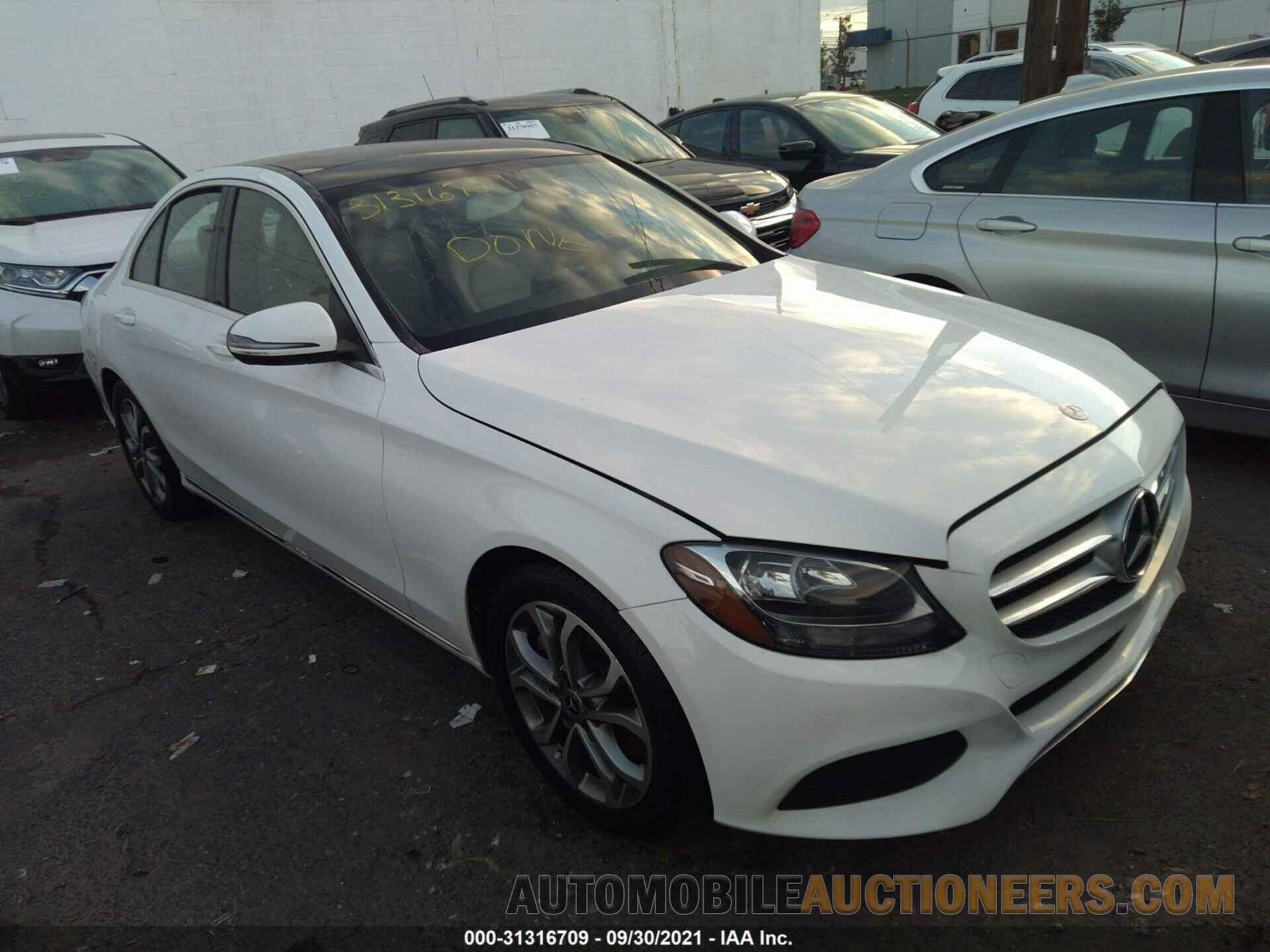 55SWF4JB2HU217500 MERCEDES-BENZ C-CLASS 2017