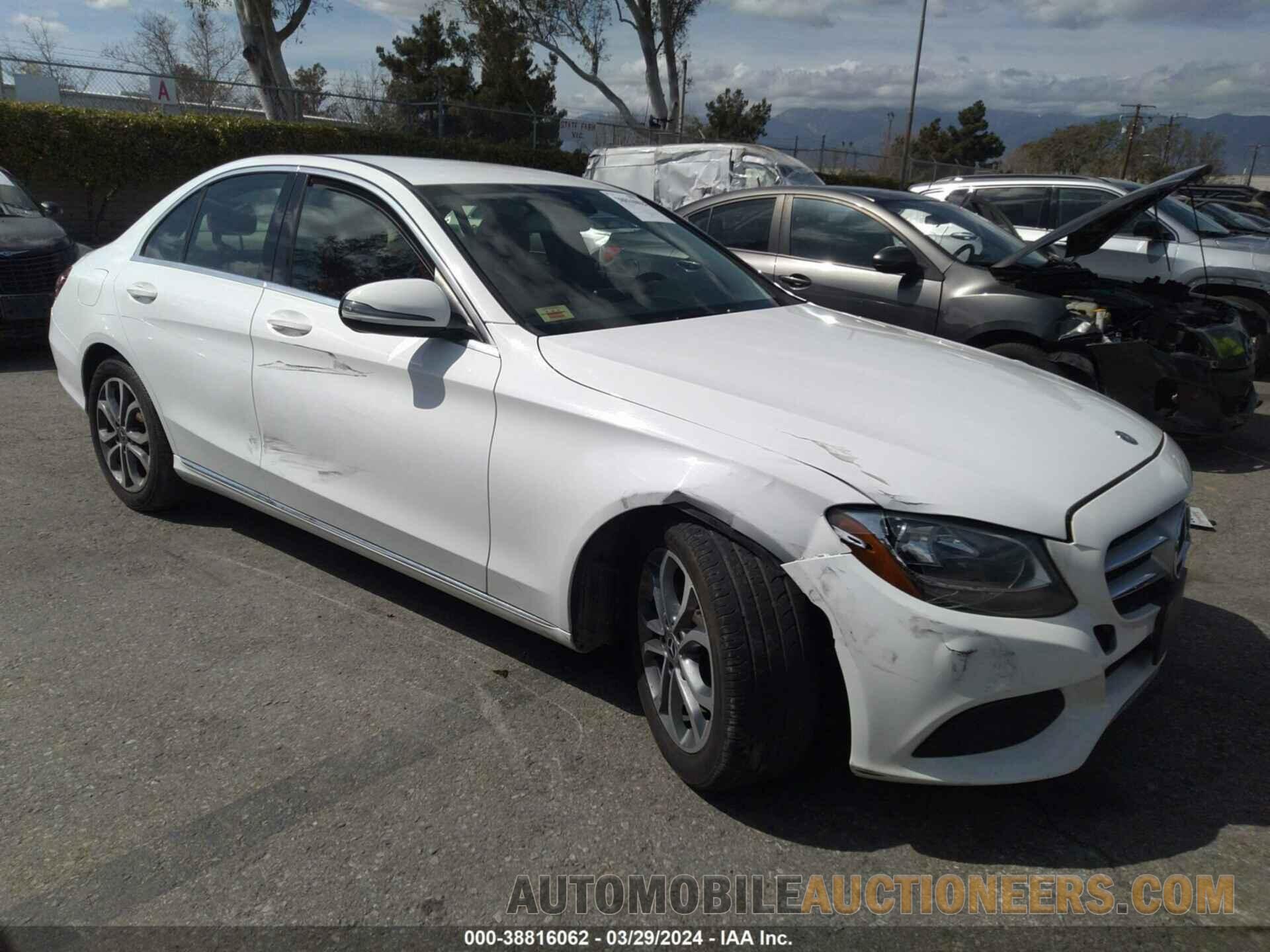 55SWF4JB2HU217769 MERCEDES-BENZ C 300 2017