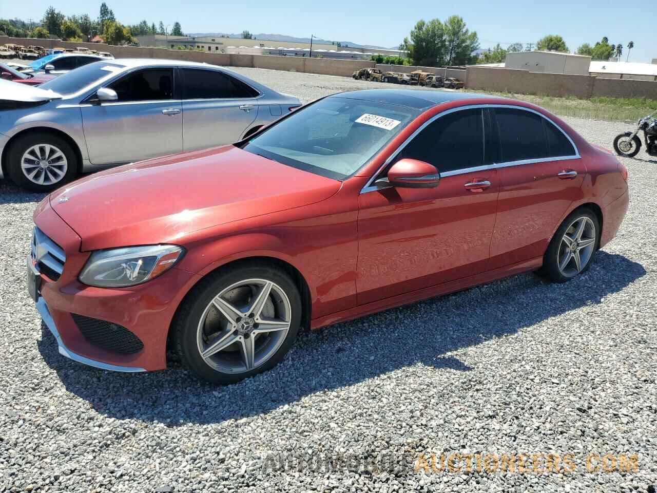 55SWF4JB2HU218730 MERCEDES-BENZ C-CLASS 2017