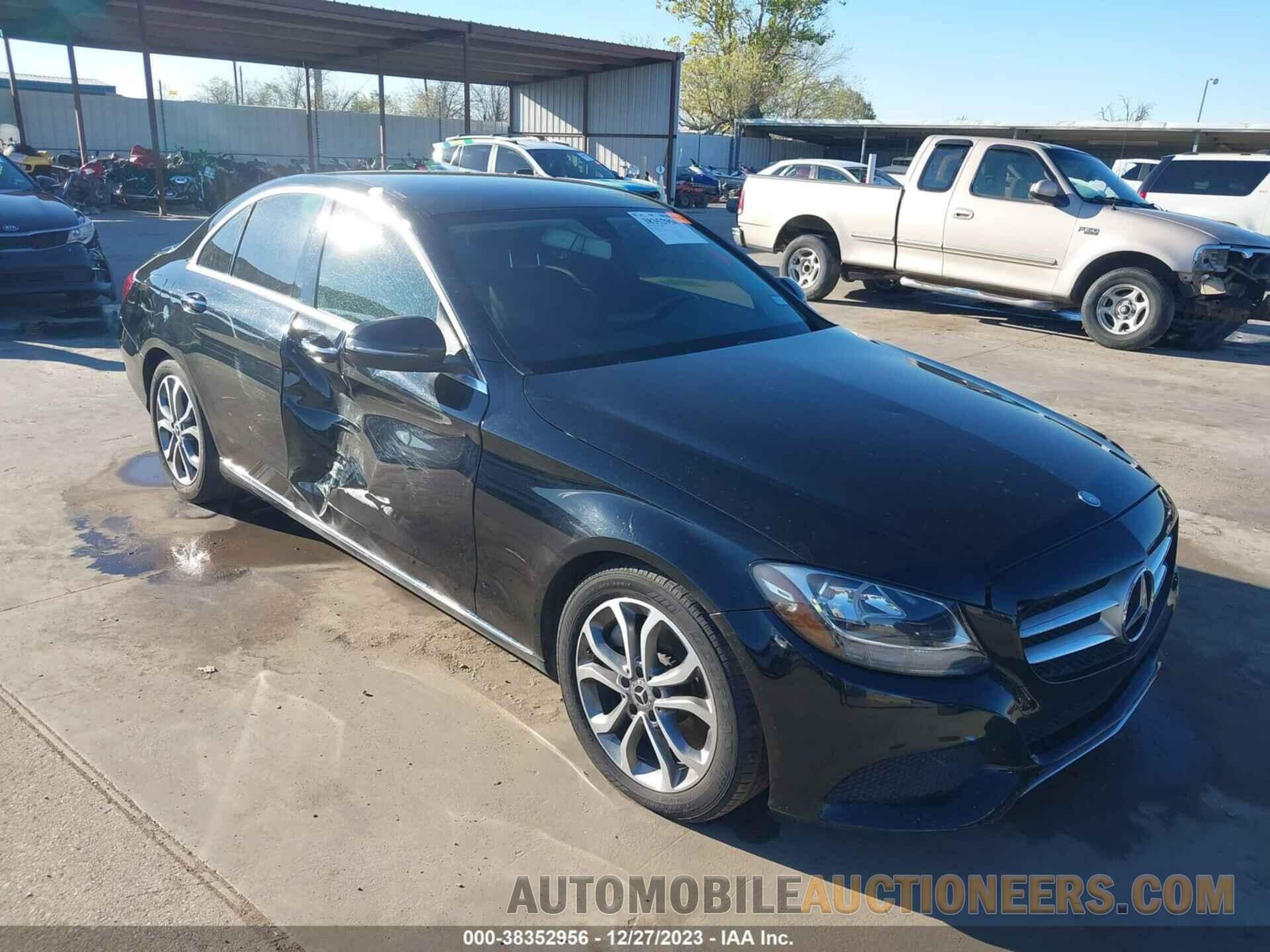 55SWF4JB2HU219327 MERCEDES-BENZ C 300 2017