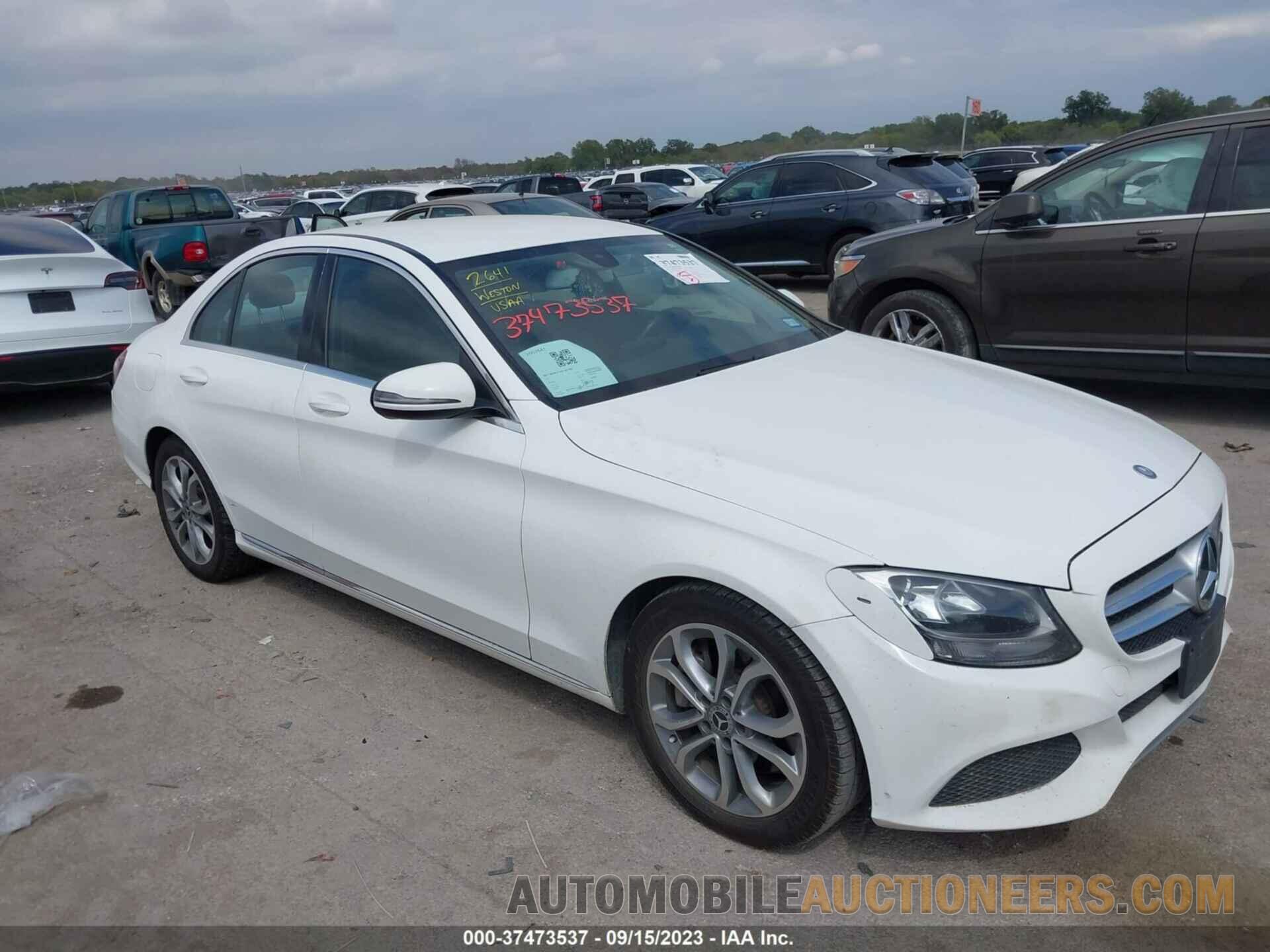 55SWF4JB2HU220803 MERCEDES-BENZ C-CLASS 2017