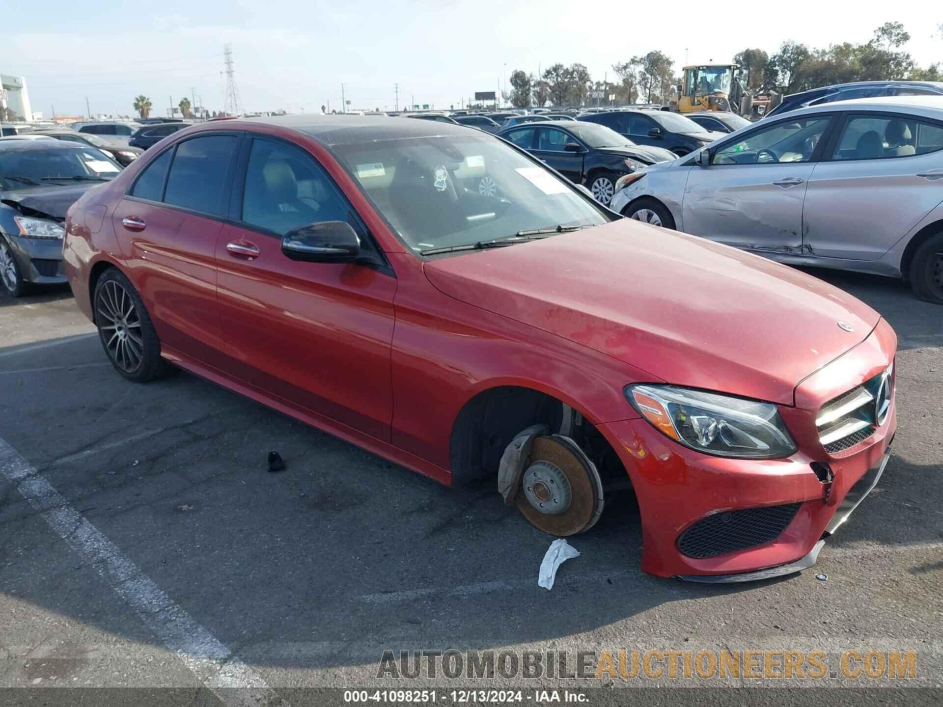 55SWF4JB2HU225869 MERCEDES-BENZ C 300 2017