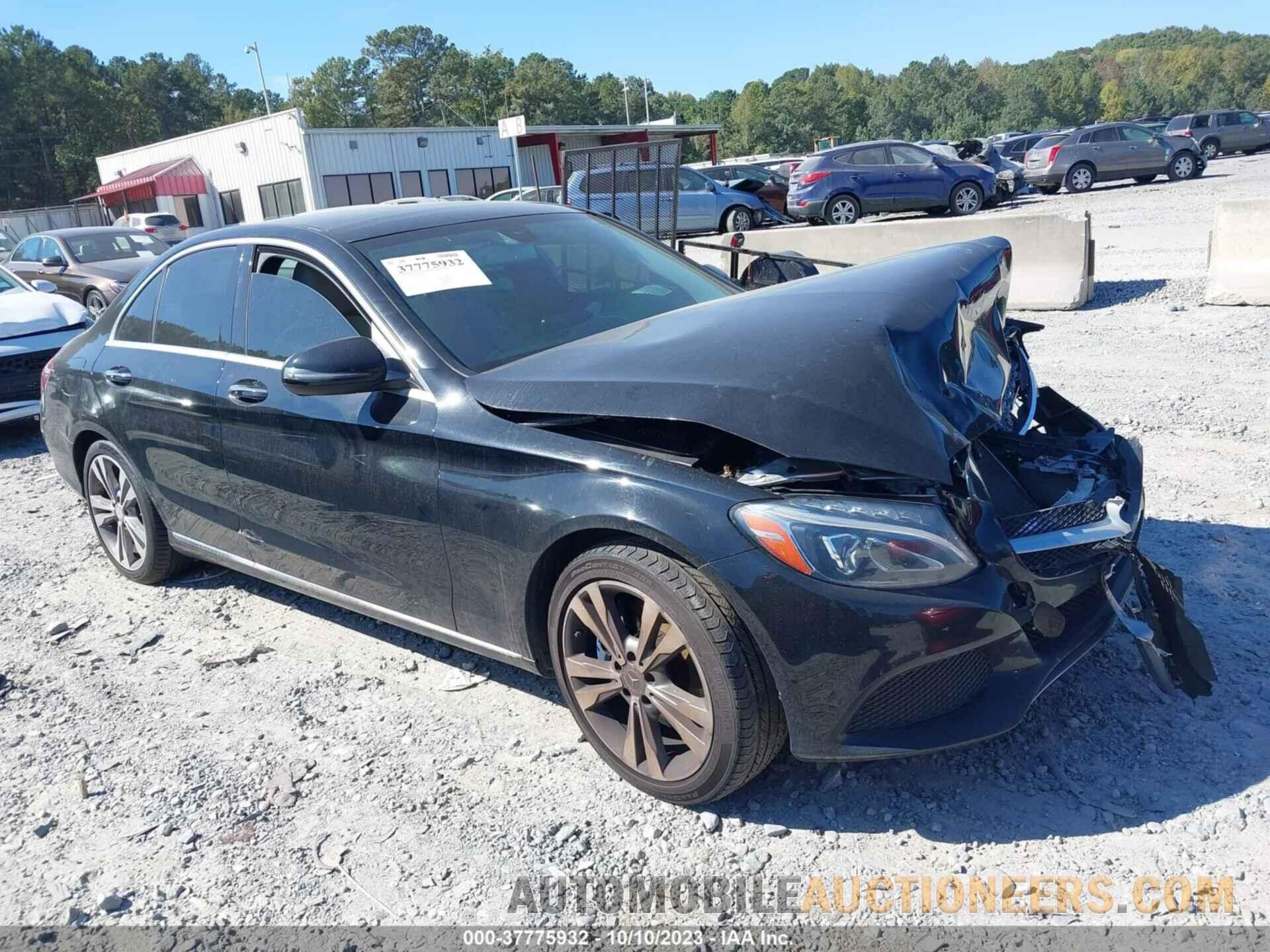 55SWF4JB2HU228769 MERCEDES-BENZ C-CLASS 2017