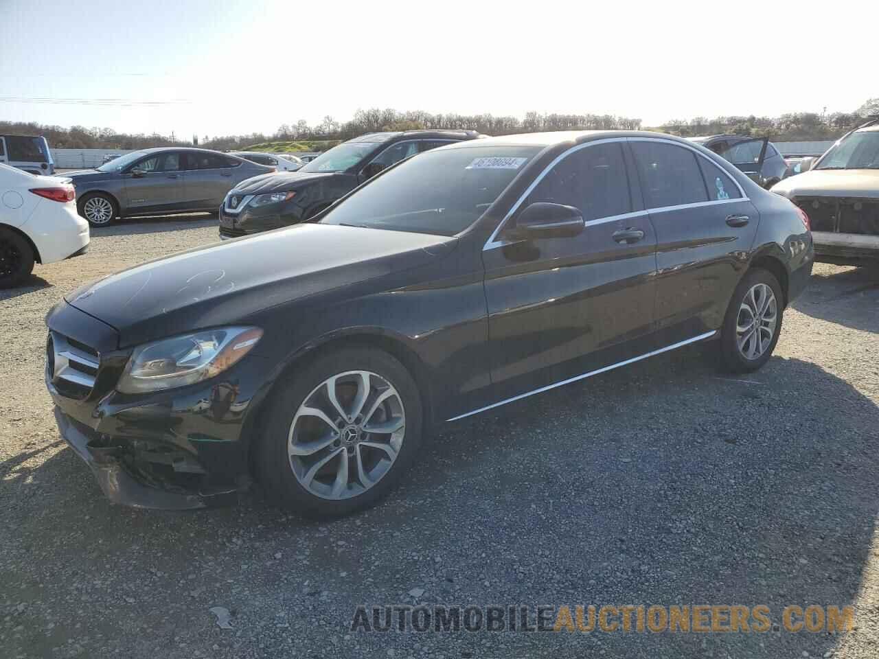 55SWF4JB2HU233342 MERCEDES-BENZ C-CLASS 2017