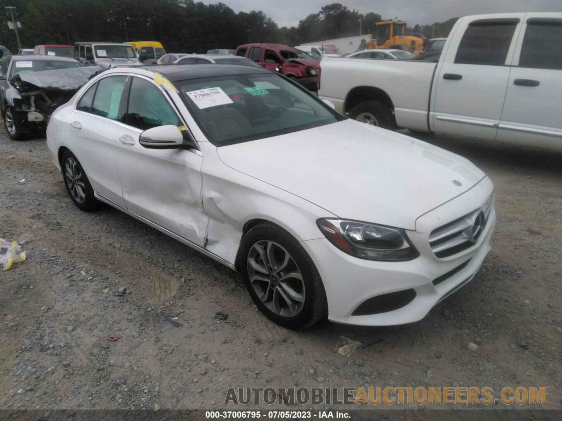 55SWF4JB2JU236179 MERCEDES-BENZ C-CLASS 2018