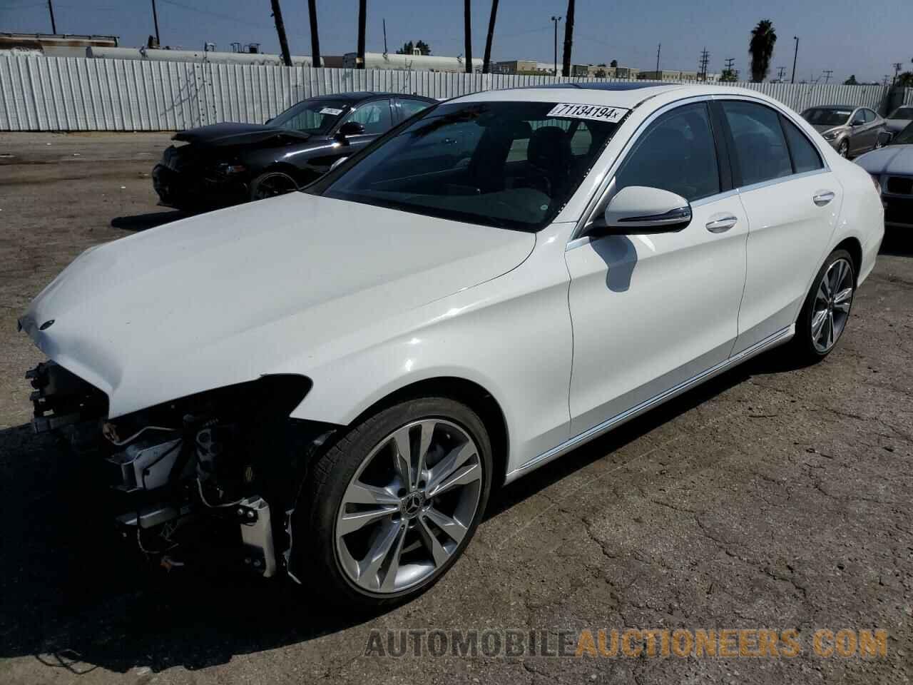 55SWF4JB2JU237672 MERCEDES-BENZ C-CLASS 2018